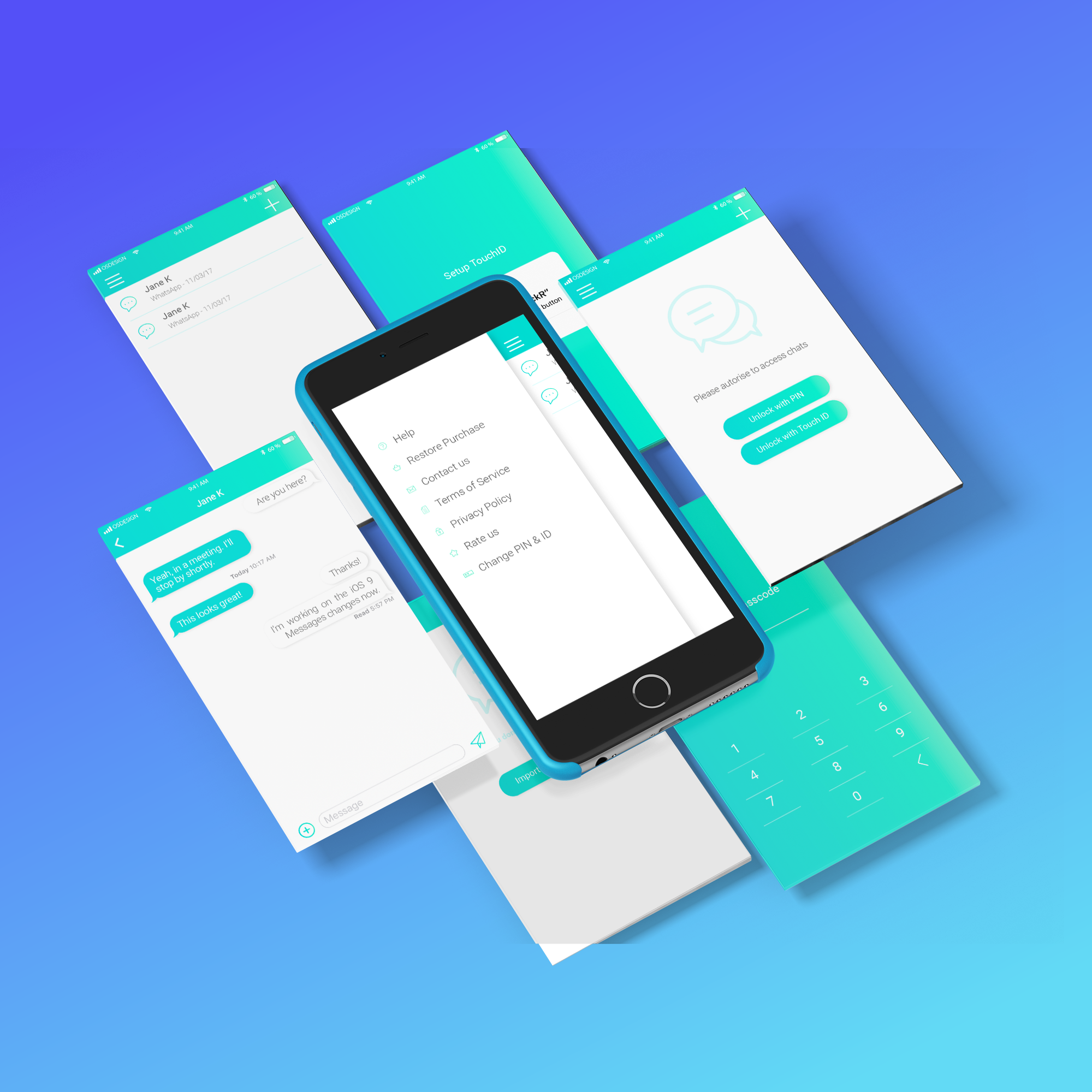 Design mobile app