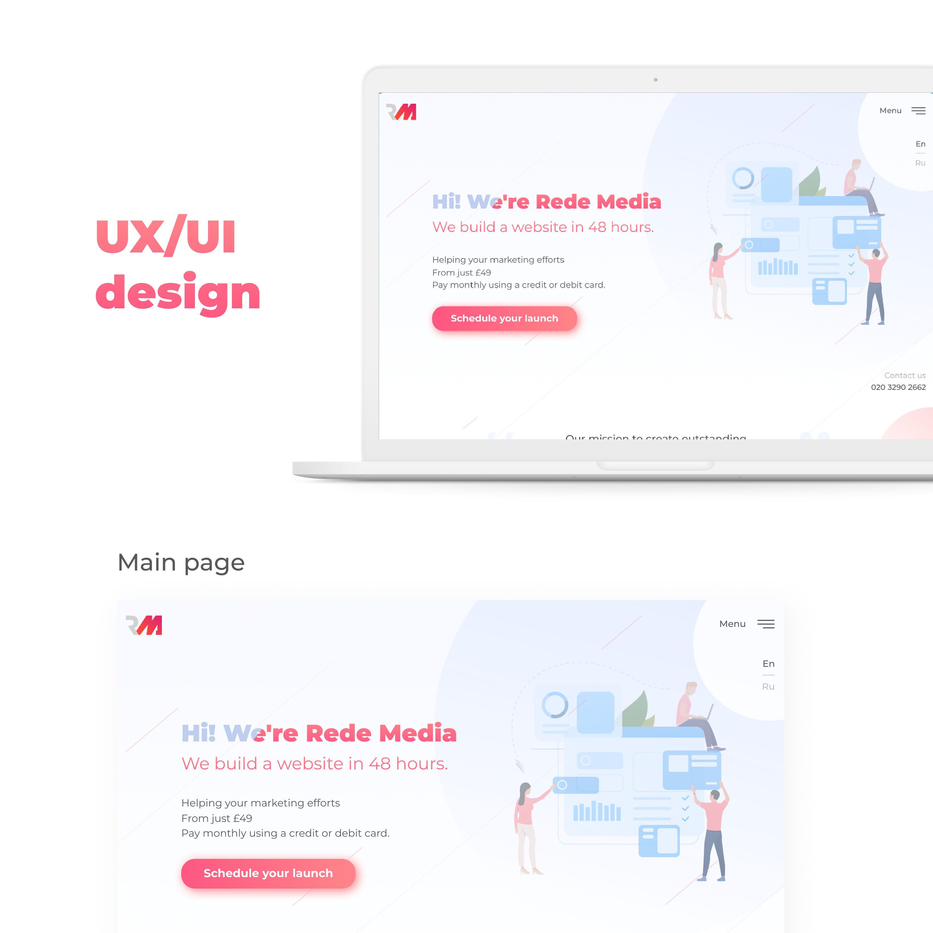 UX/UI design Development agency